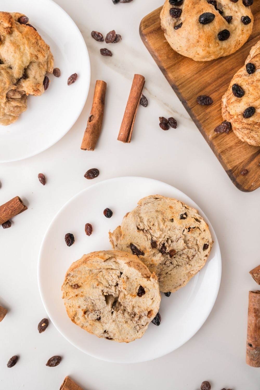 Cinnamon Raisin Bagels