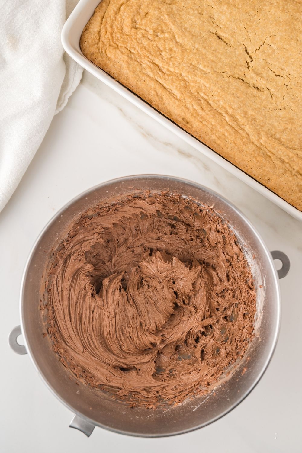 Peanut Butter Sheet Cake