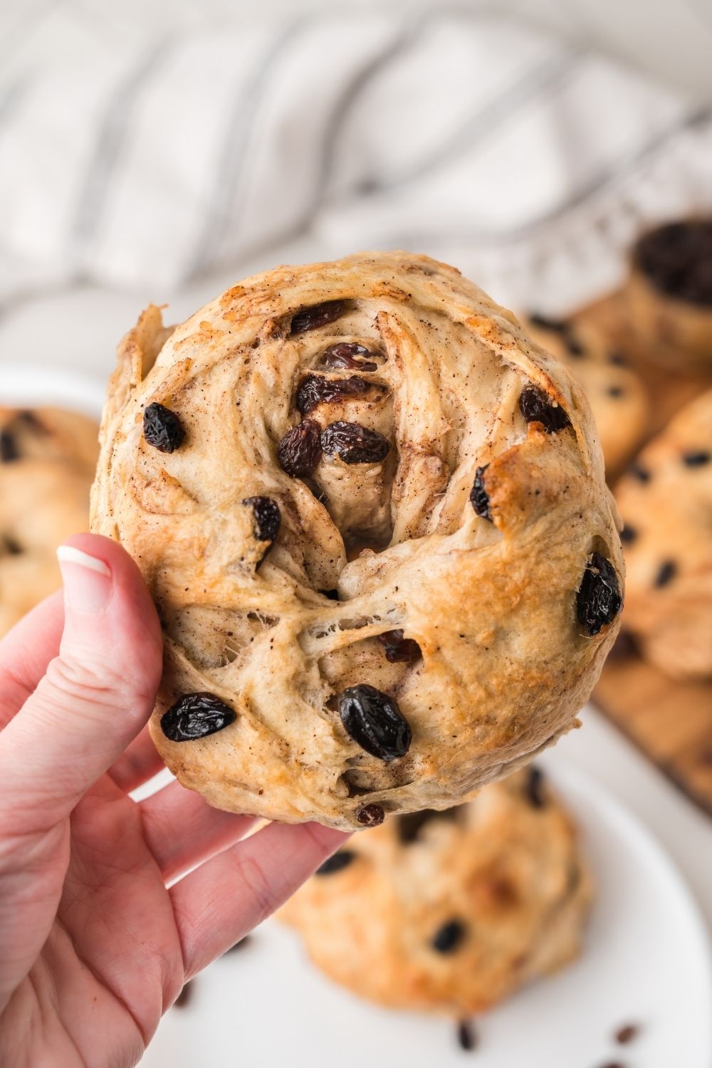 Cinnamon Raisin Bagels