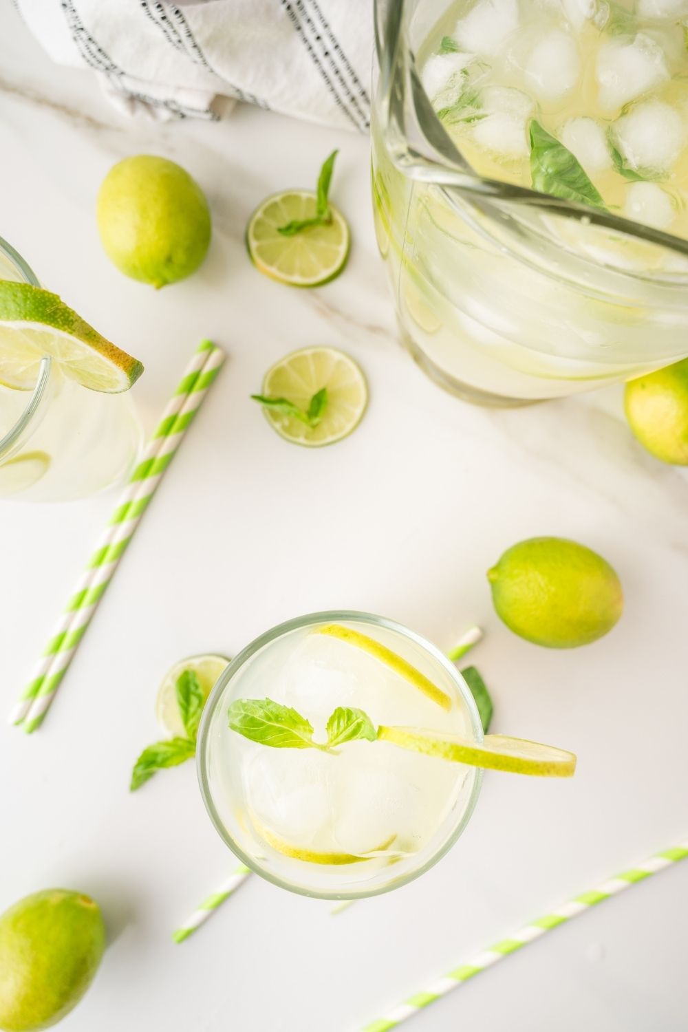 Basil Limeade