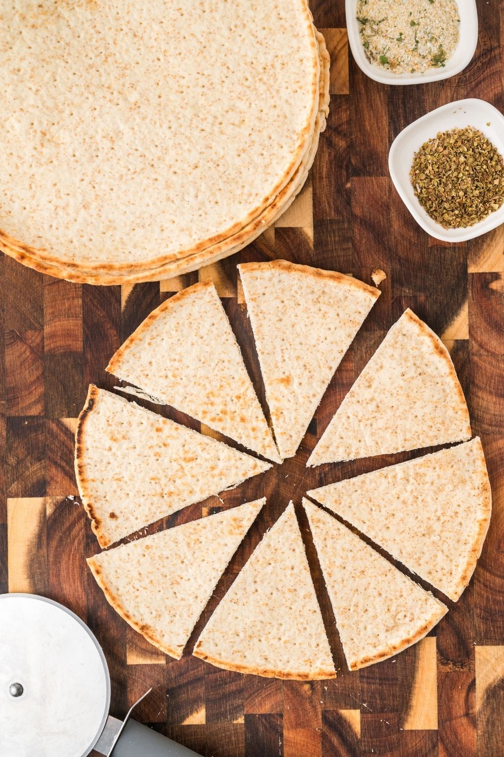 Homemade Pita Chips - Set 2
