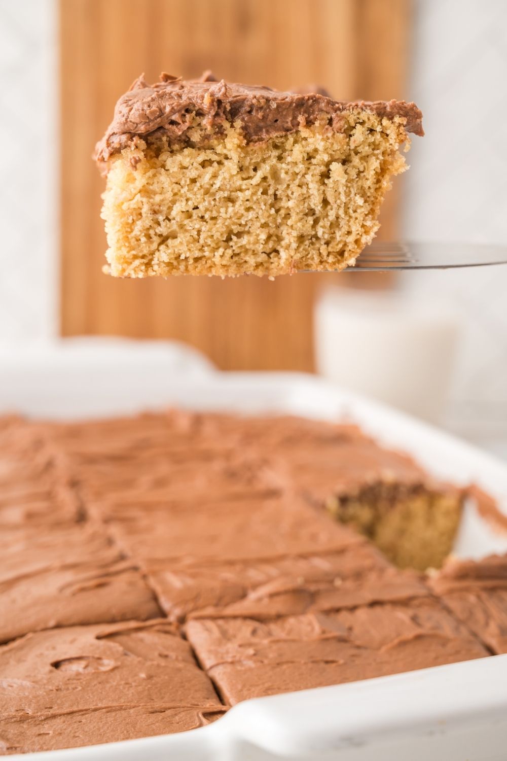 Peanut Butter Sheet Cake