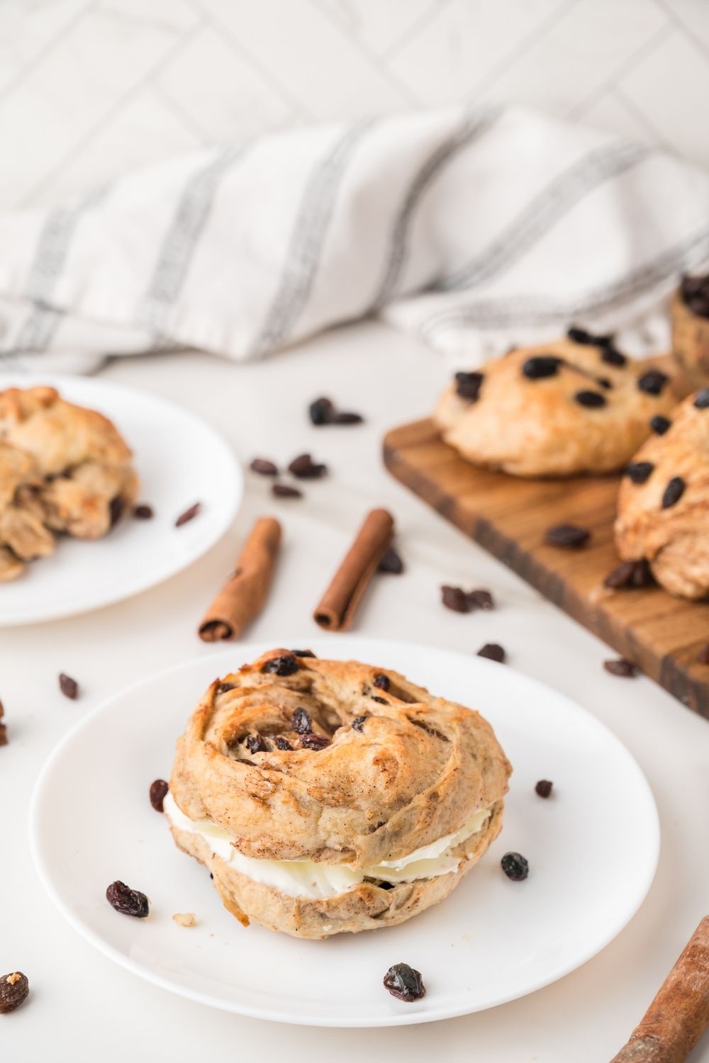 Cinnamon Raisin Bagels