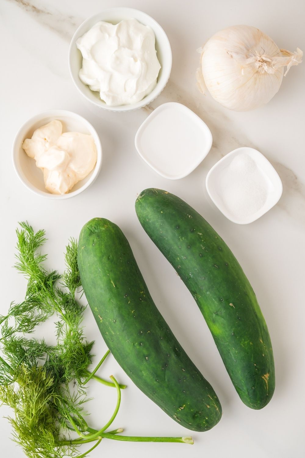 Creamy Cucumber Salad
