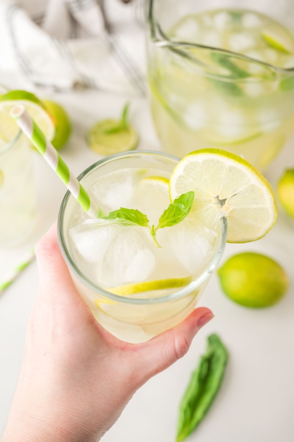 Basil Limeade