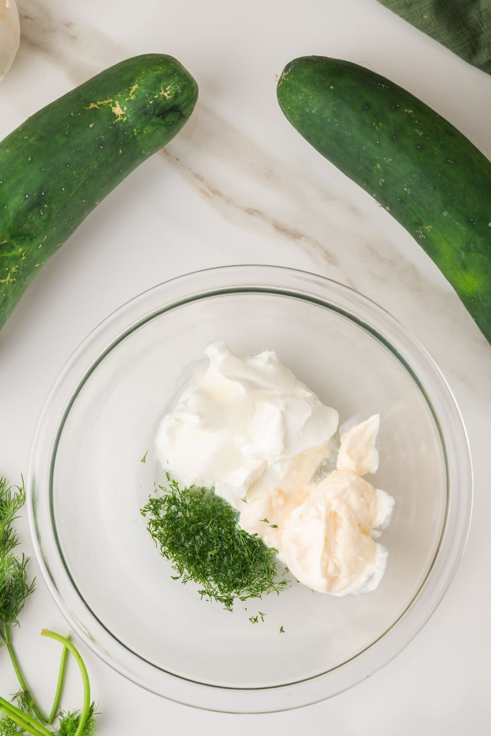 Creamy Cucumber Salad