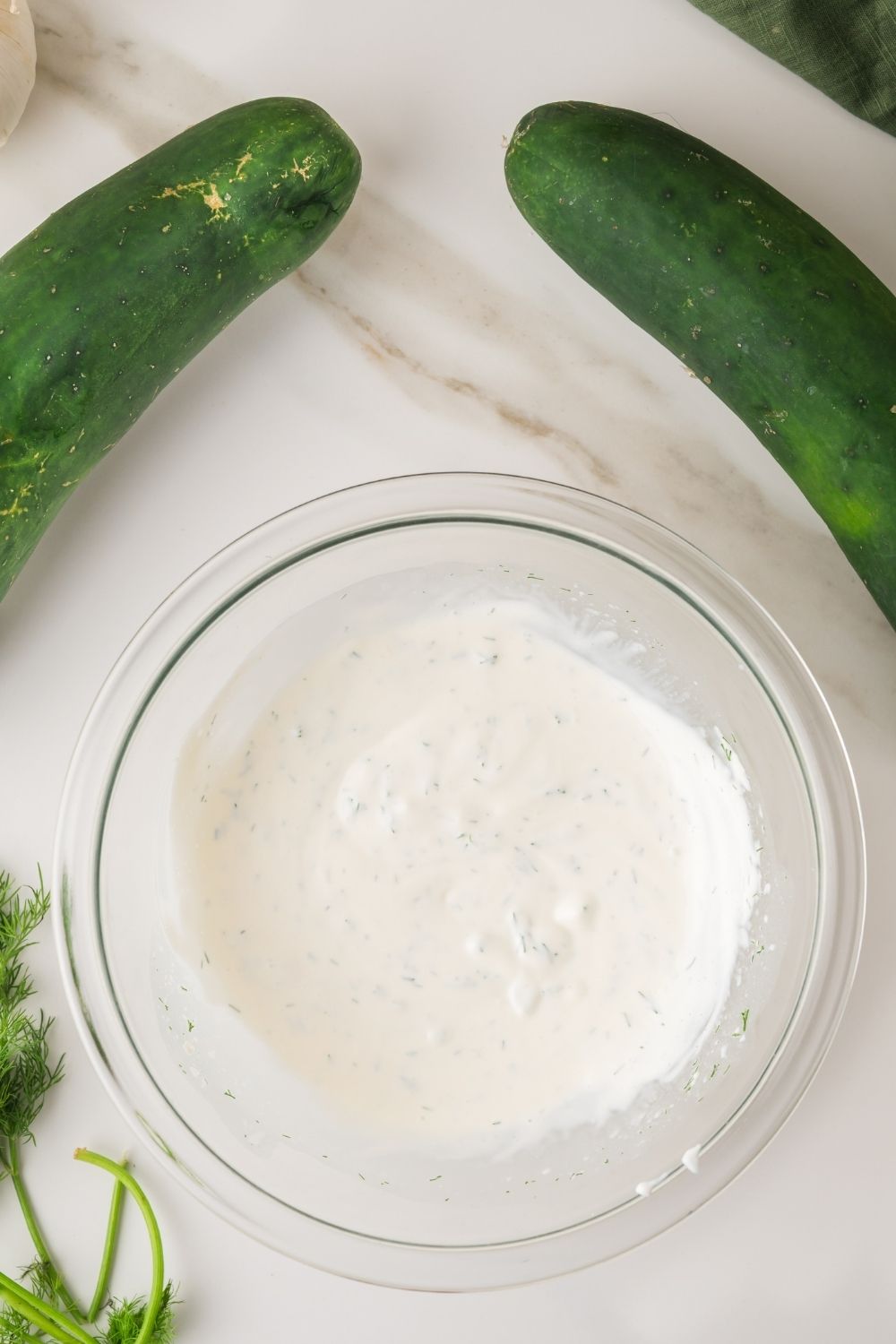 Creamy Cucumber Salad