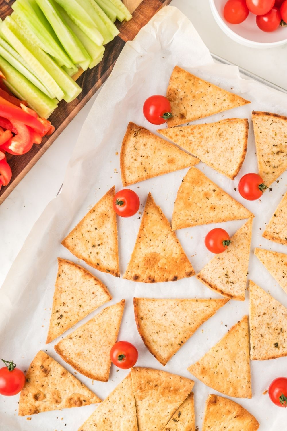Homemade Pita Chips - Set 2