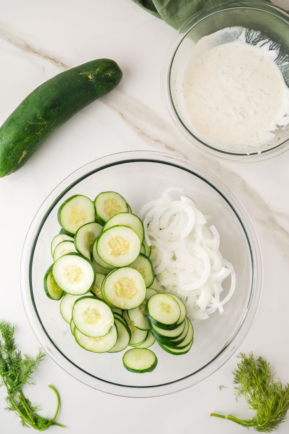 Creamy Cucumber Salad