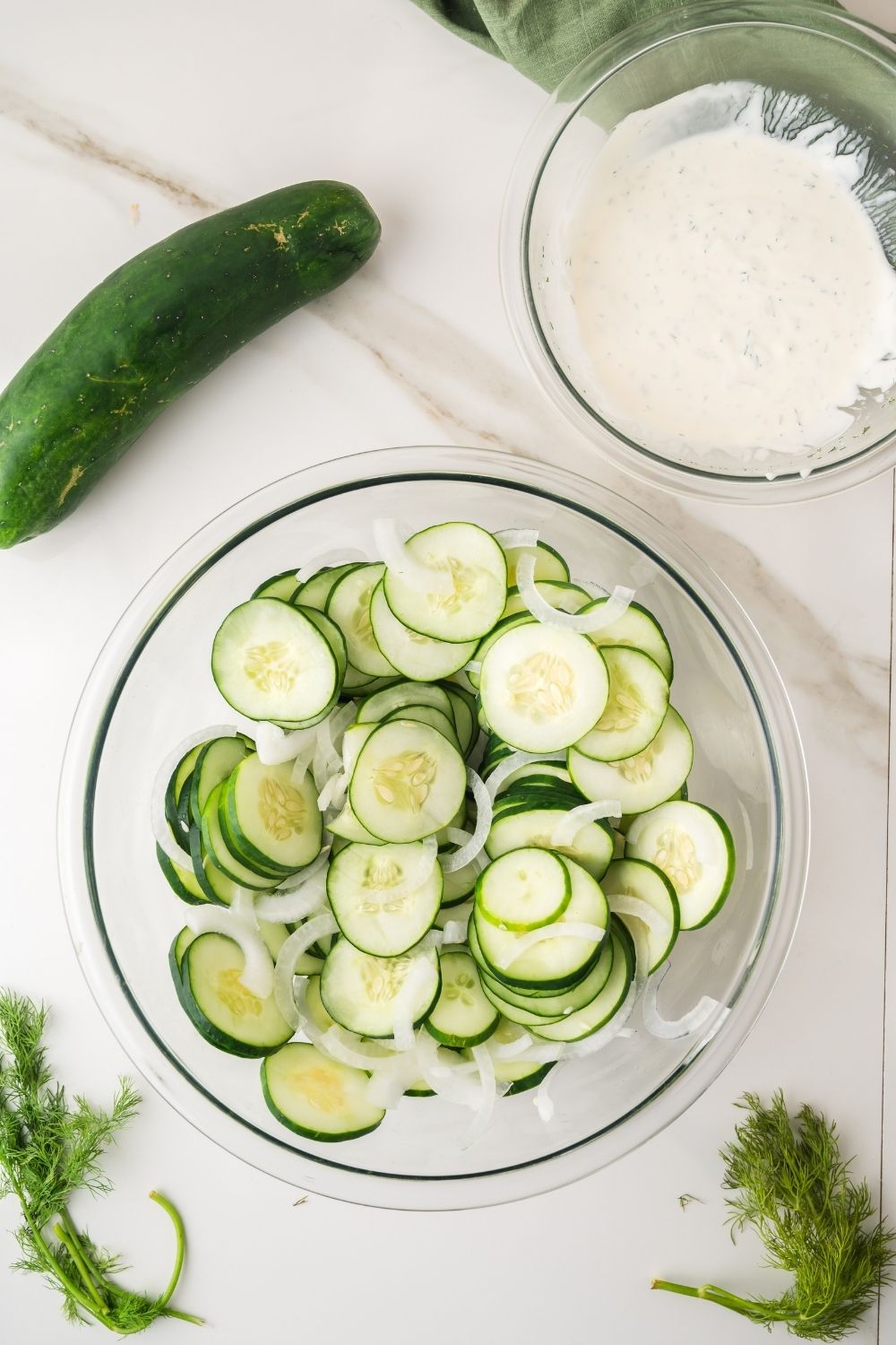 Creamy Cucumber Salad
