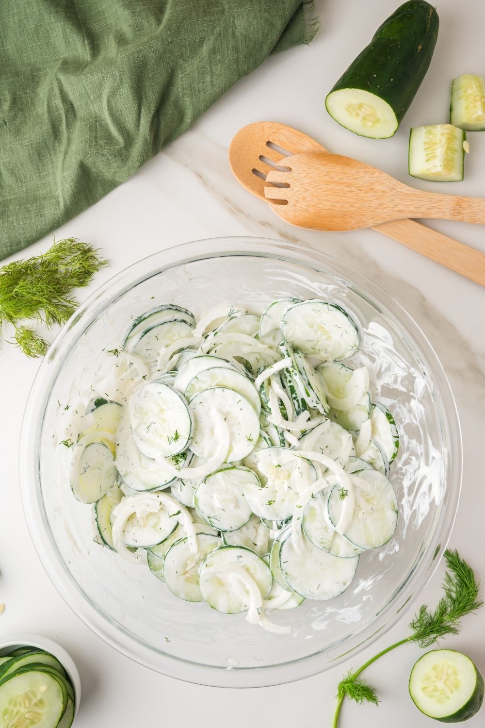 Creamy Cucumber Salad