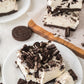 Oreo No Bake Cheesecake Bars