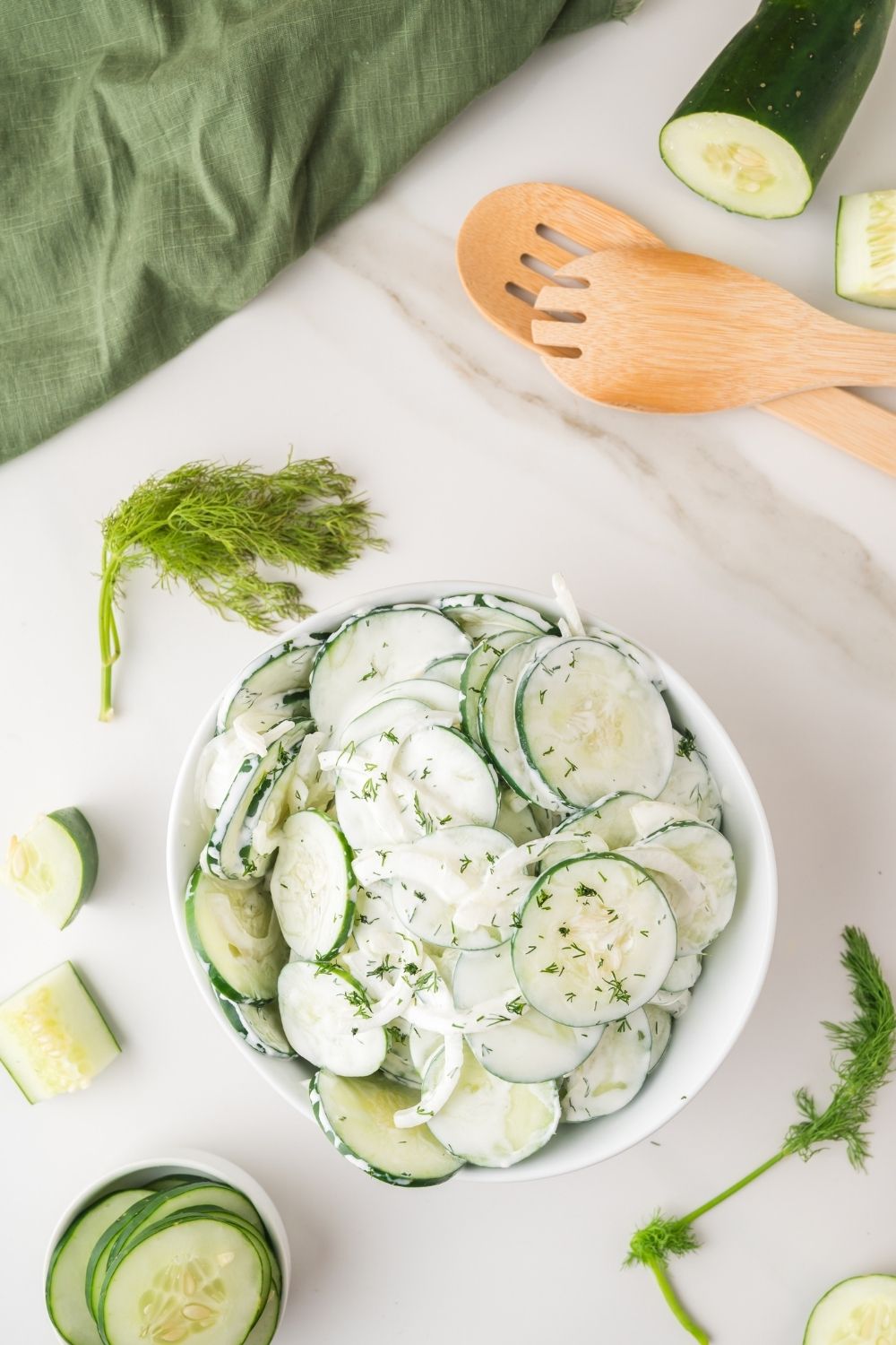 Creamy Cucumber Salad