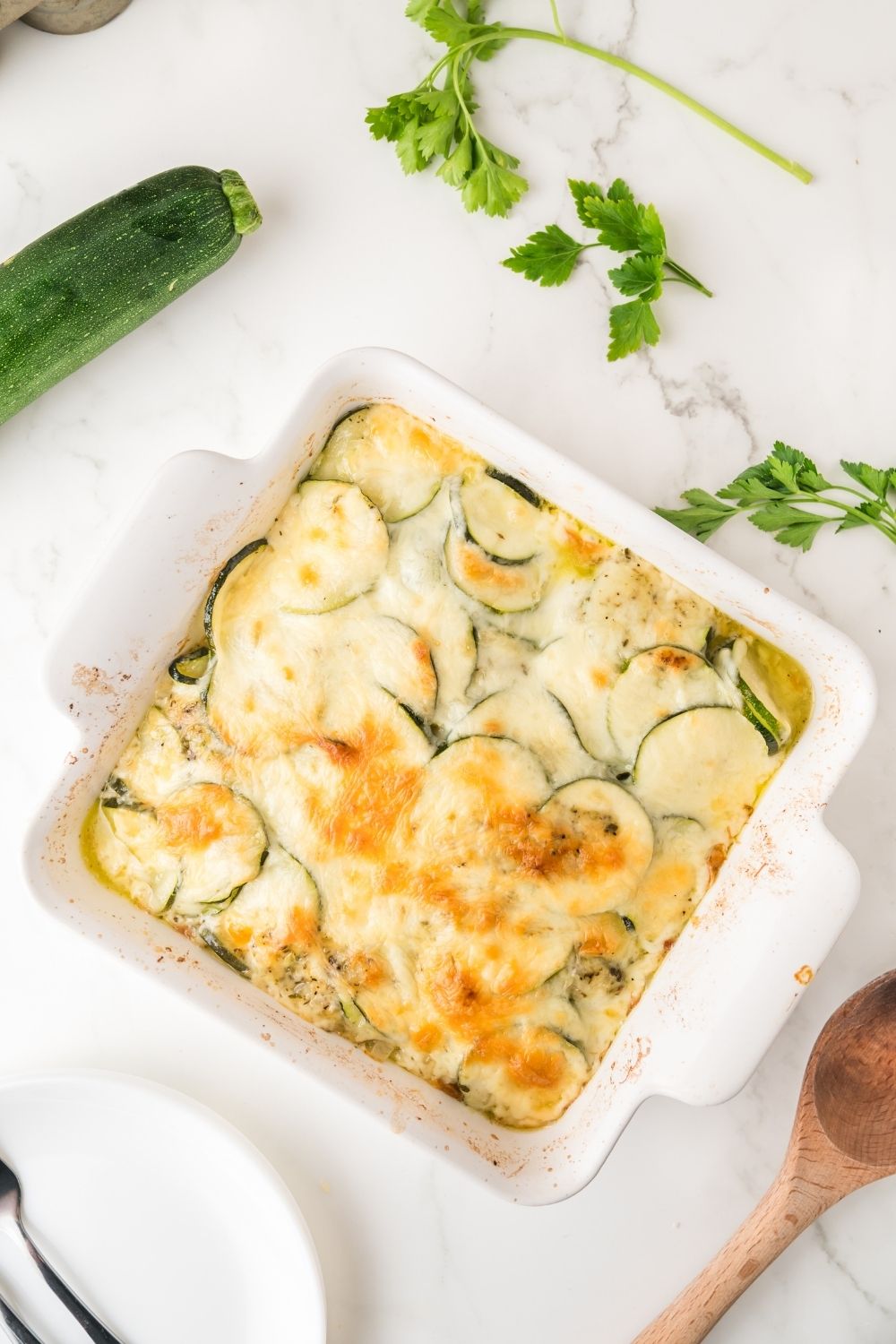 Cheesy Zucchini Casserole