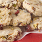 Cranberry Pistachio Shortbread Cookies