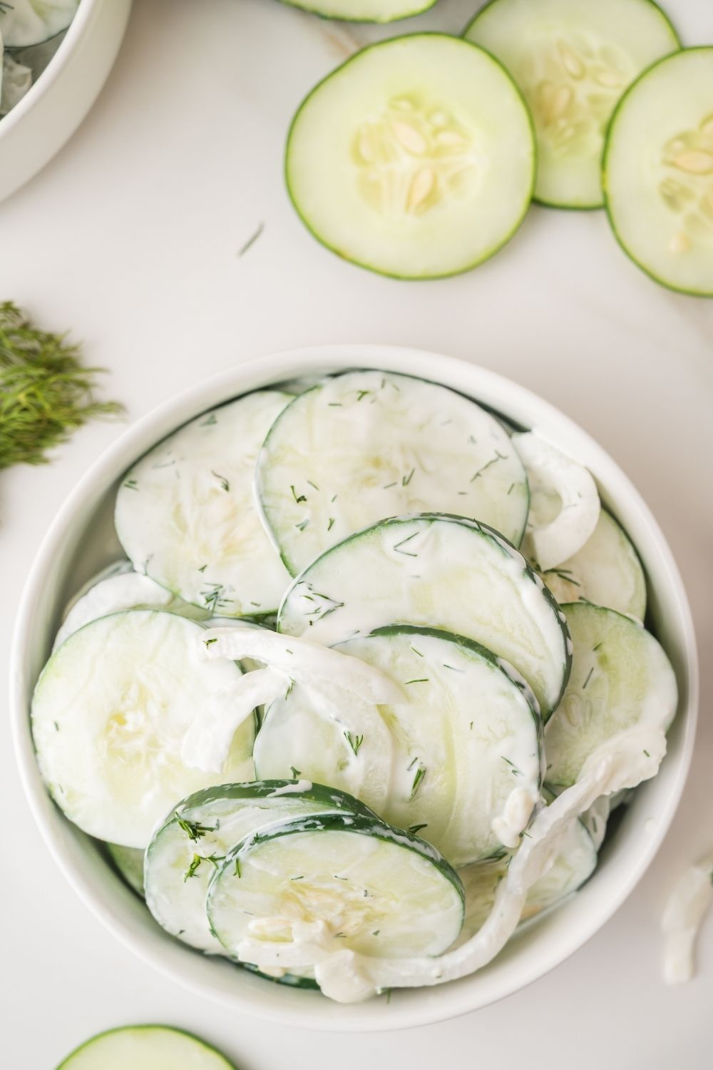 Creamy Cucumber Salad