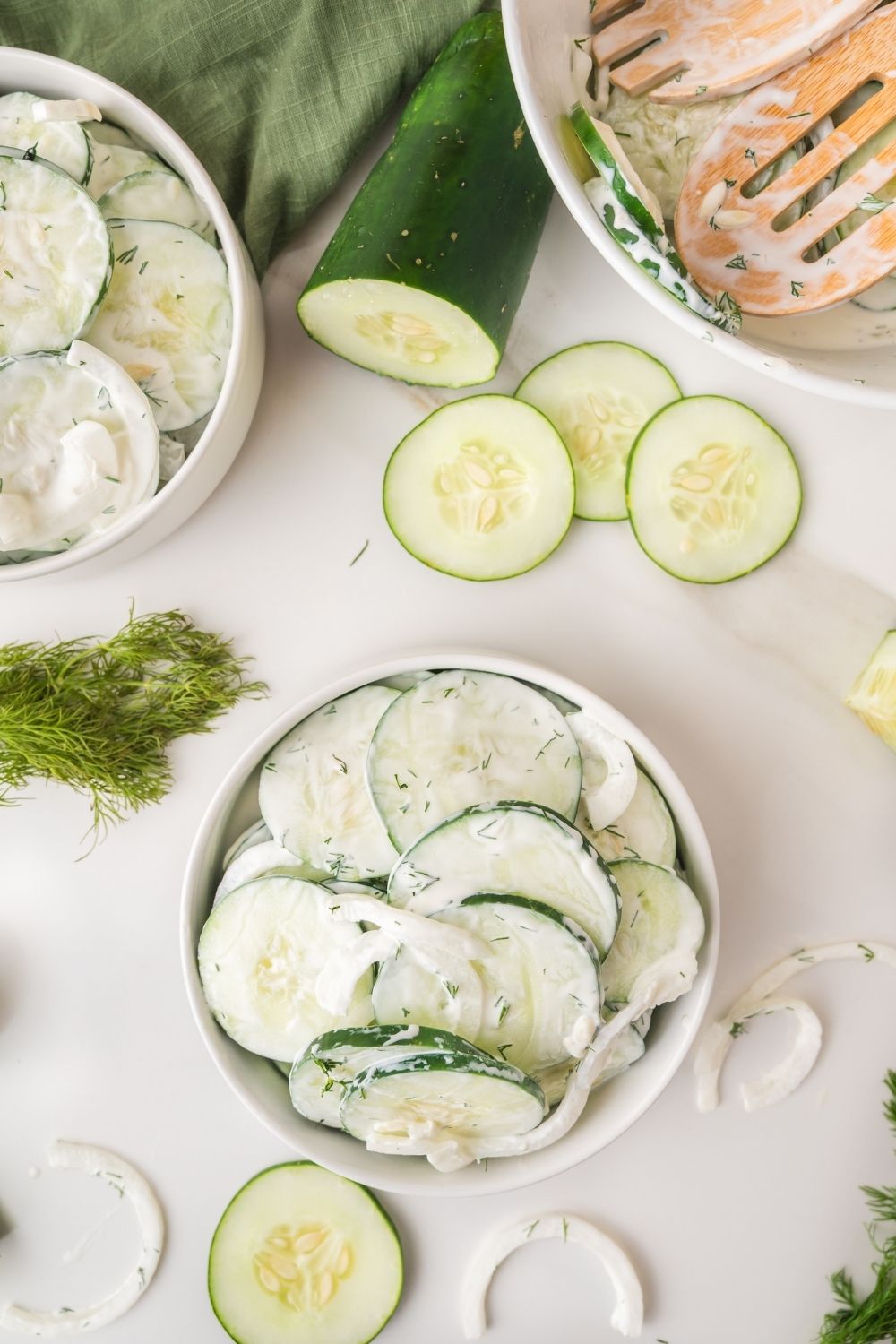 Creamy Cucumber Salad