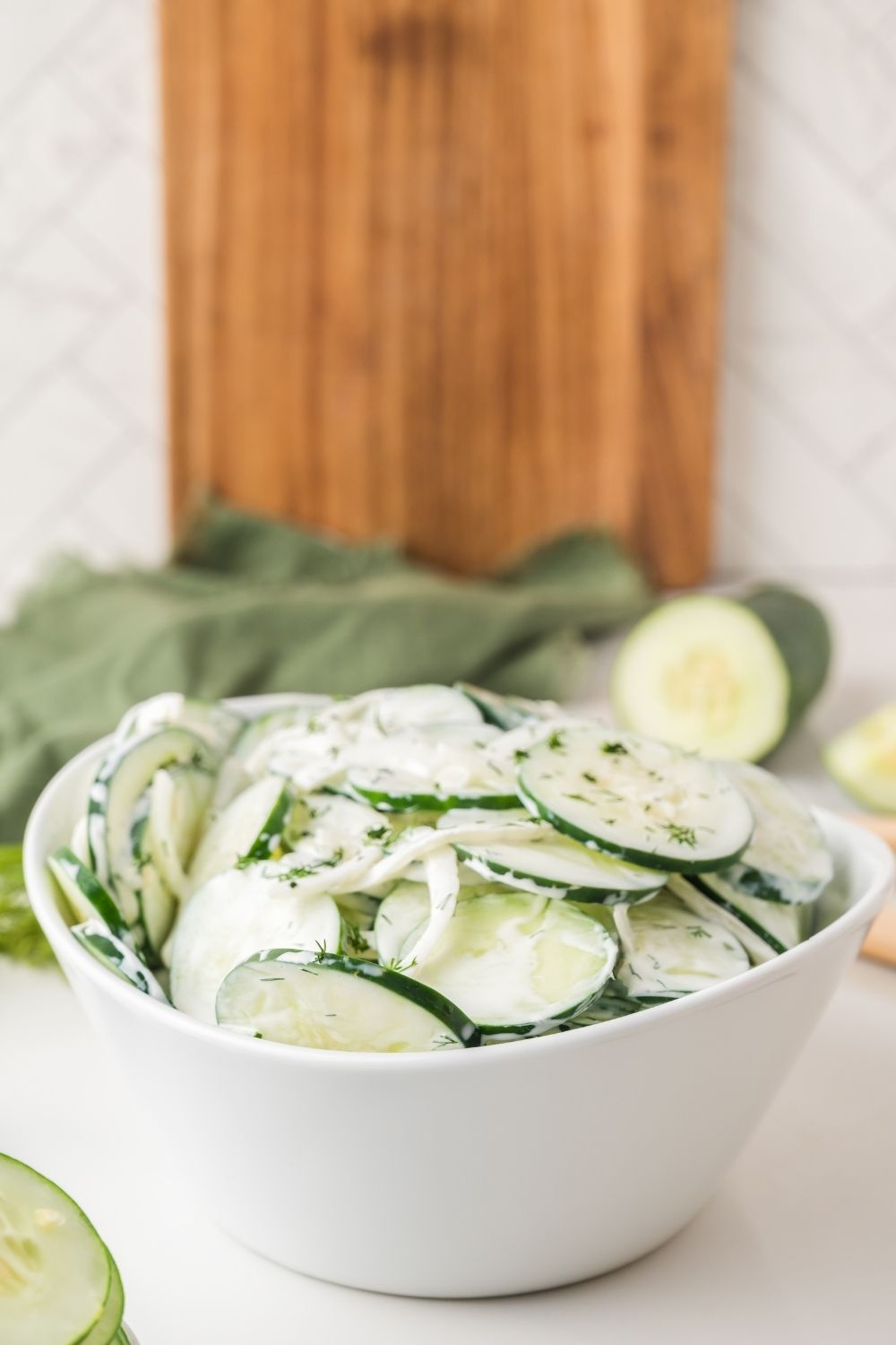 Creamy Cucumber Salad