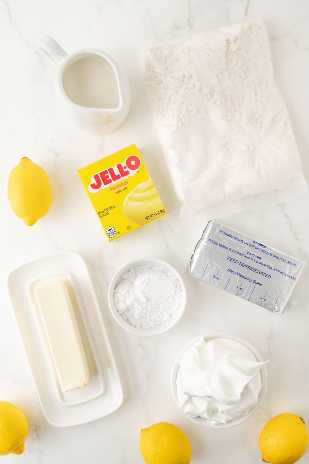 Lemon Cream Cheese Dump Cake