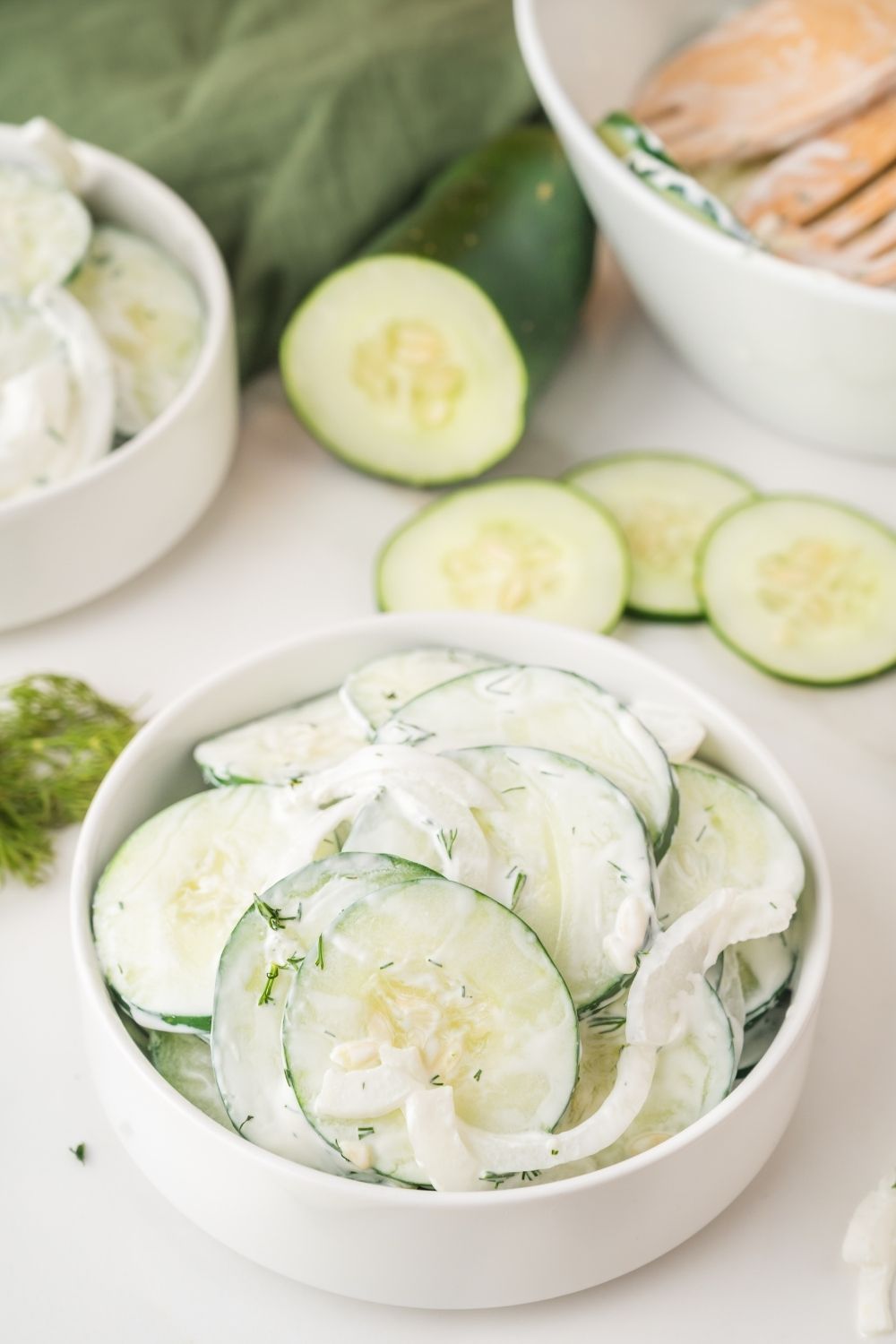 Creamy Cucumber Salad