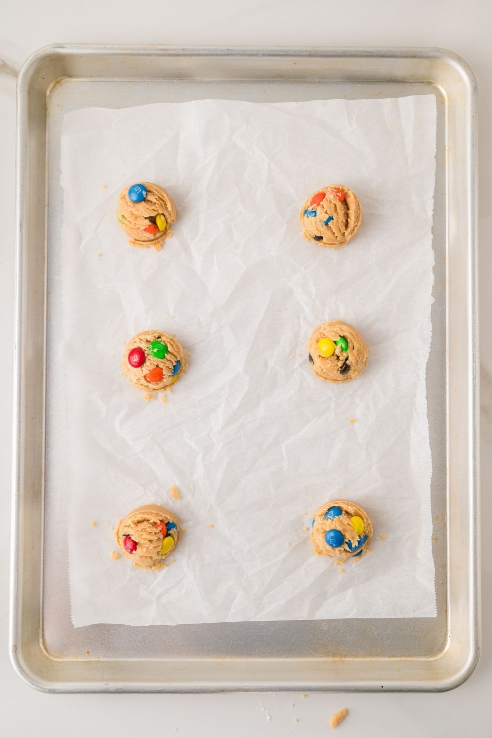 Peanut Butter M&M Cookies