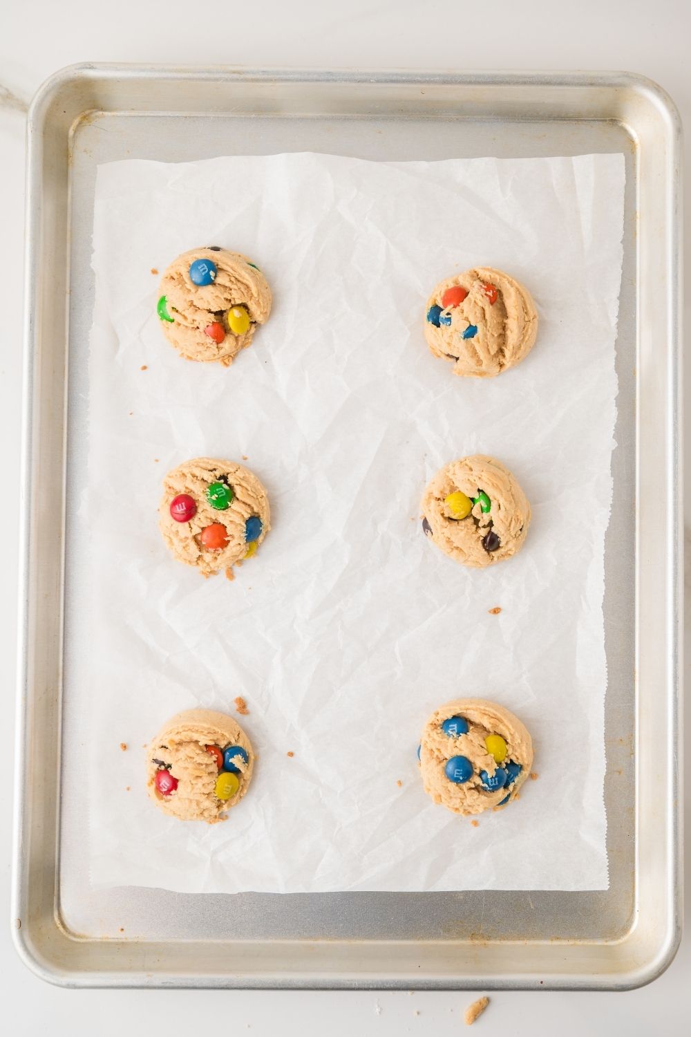 Peanut Butter M&M Cookies