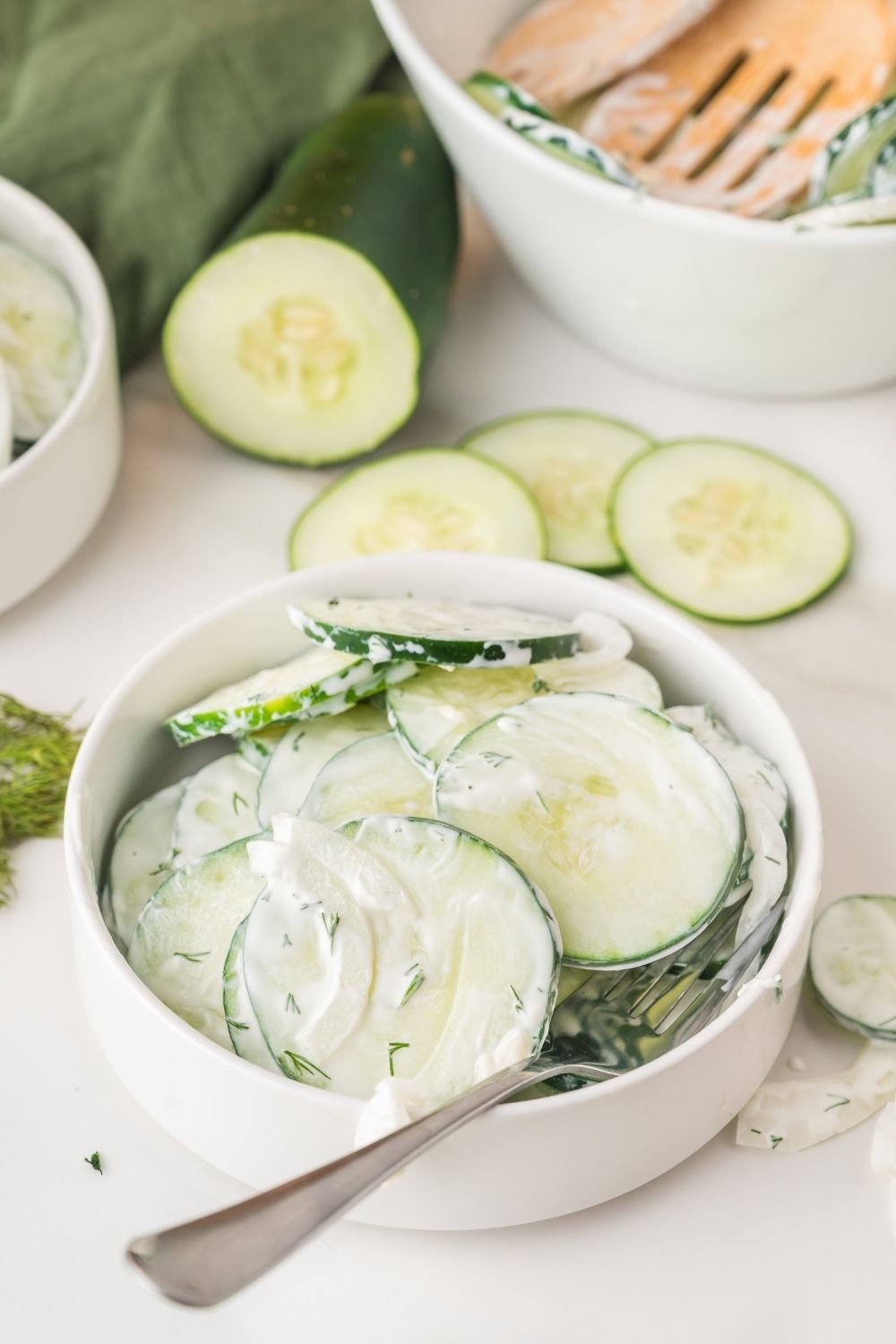Creamy Cucumber Salad