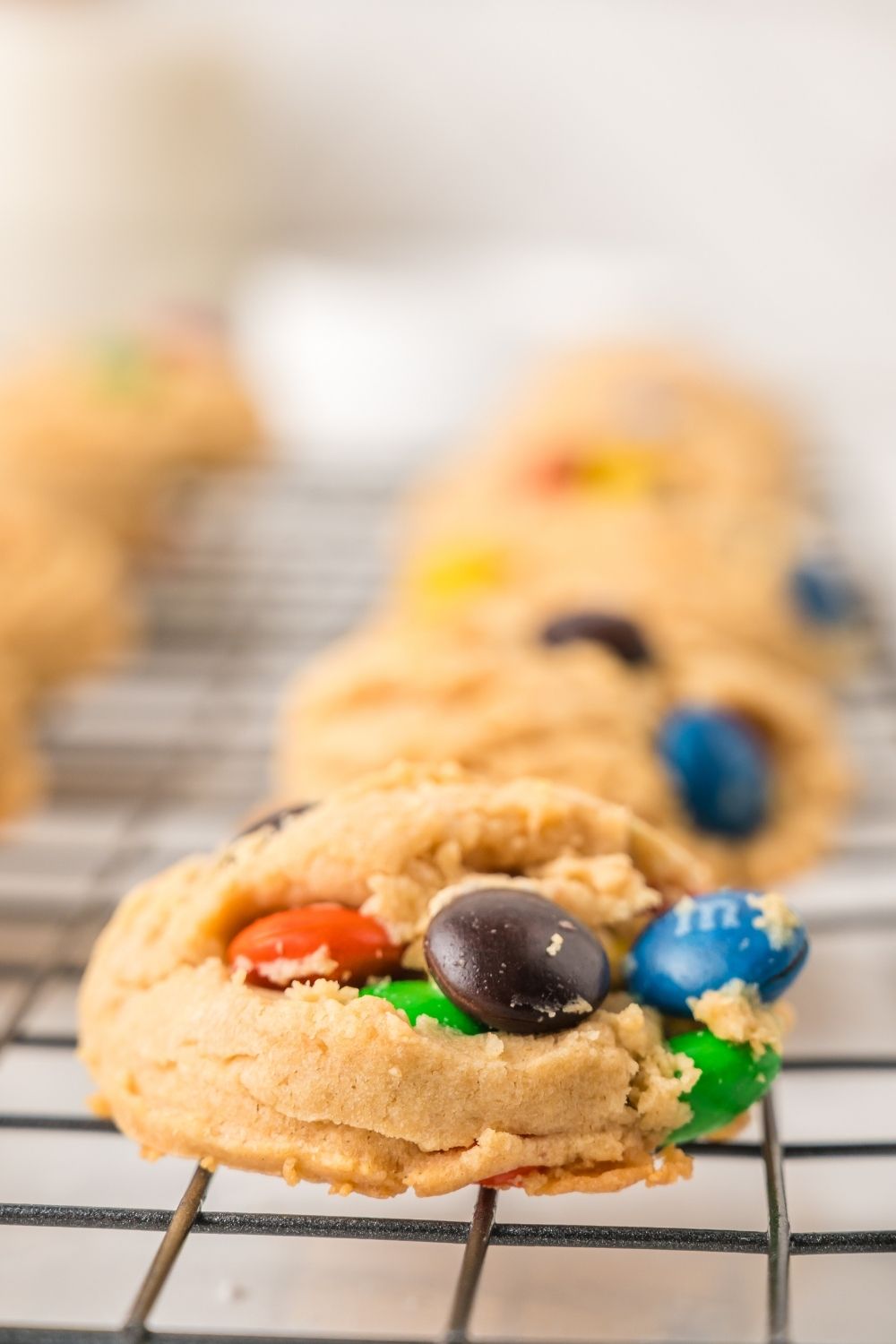 Peanut Butter M&M Cookies