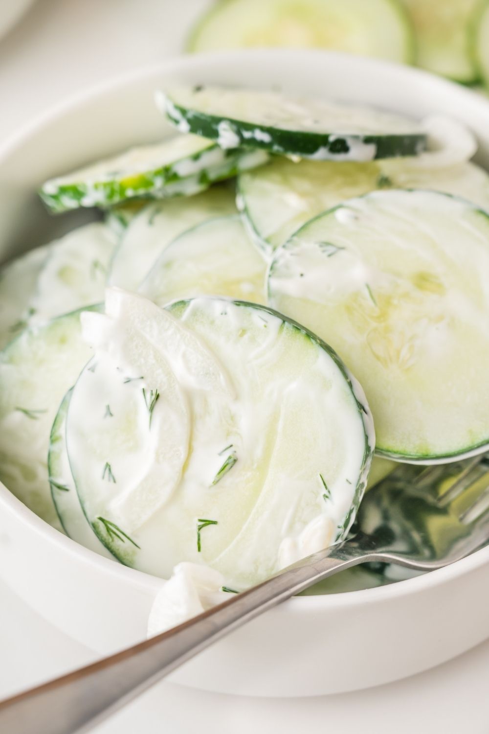 Creamy Cucumber Salad