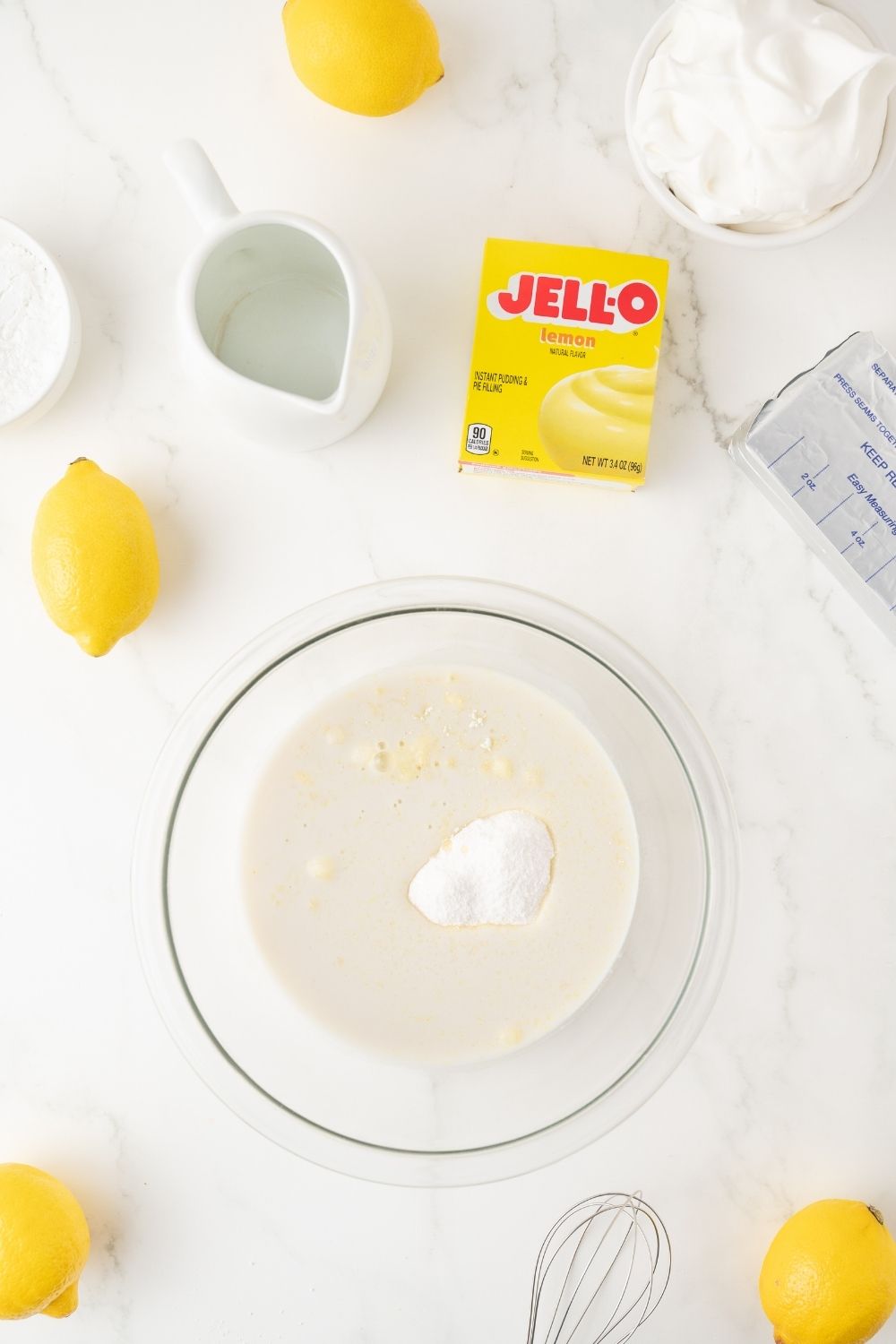 Lemon Cream Cheese Dump Cake