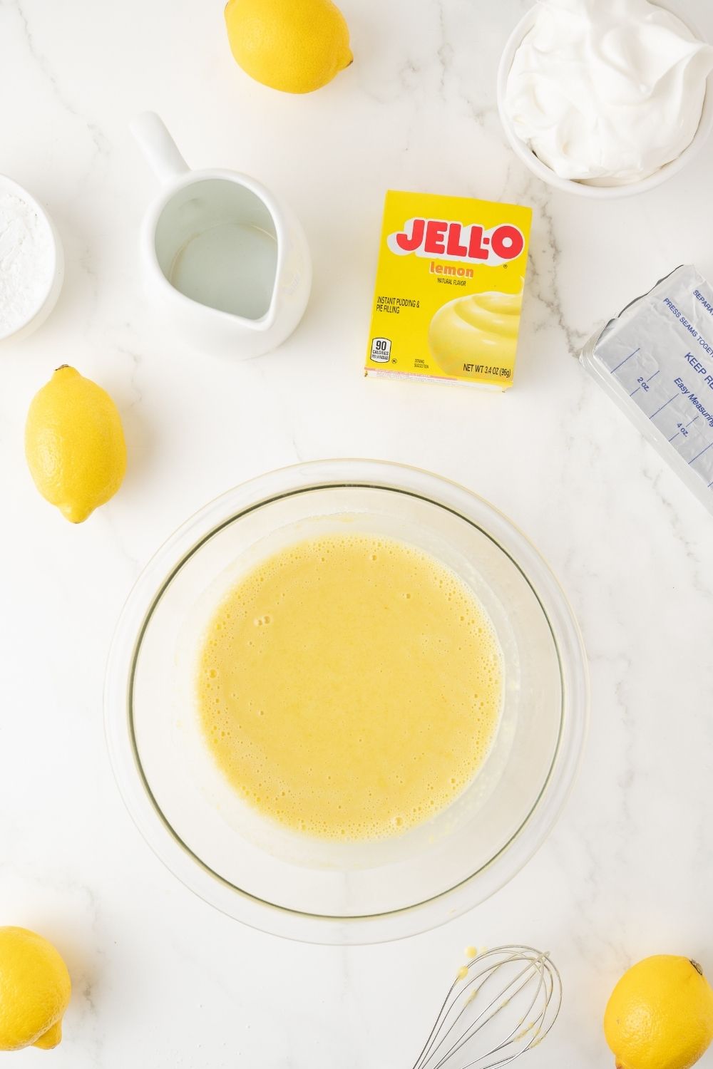 Lemon Cream Cheese Dump Cake