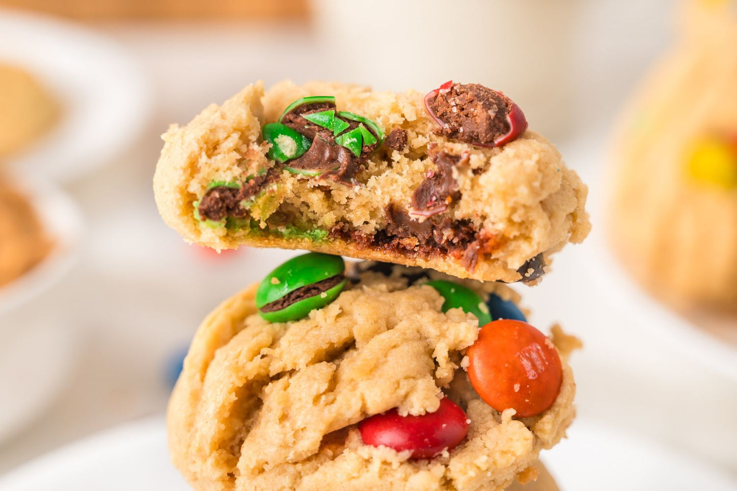 Peanut Butter M&M Cookies
