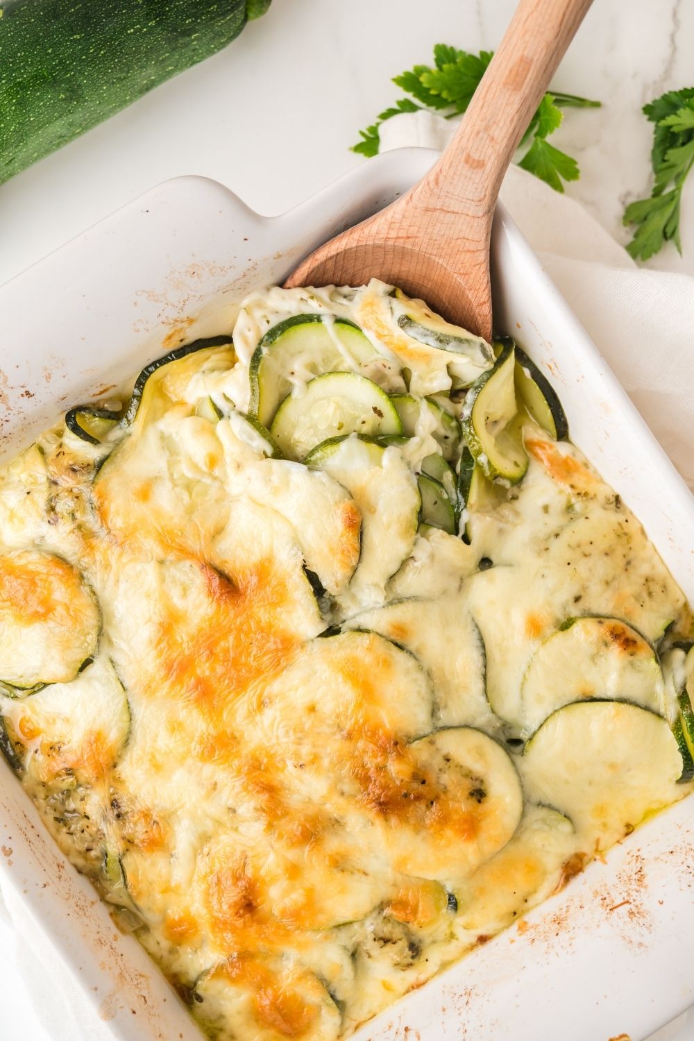 Cheesy Zucchini Casserole