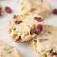 Cranberry Pistachio Shortbread Cookies