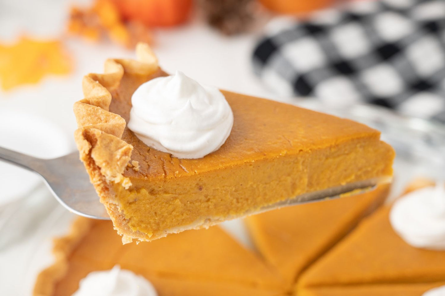 Eggless Pumpkin Pie