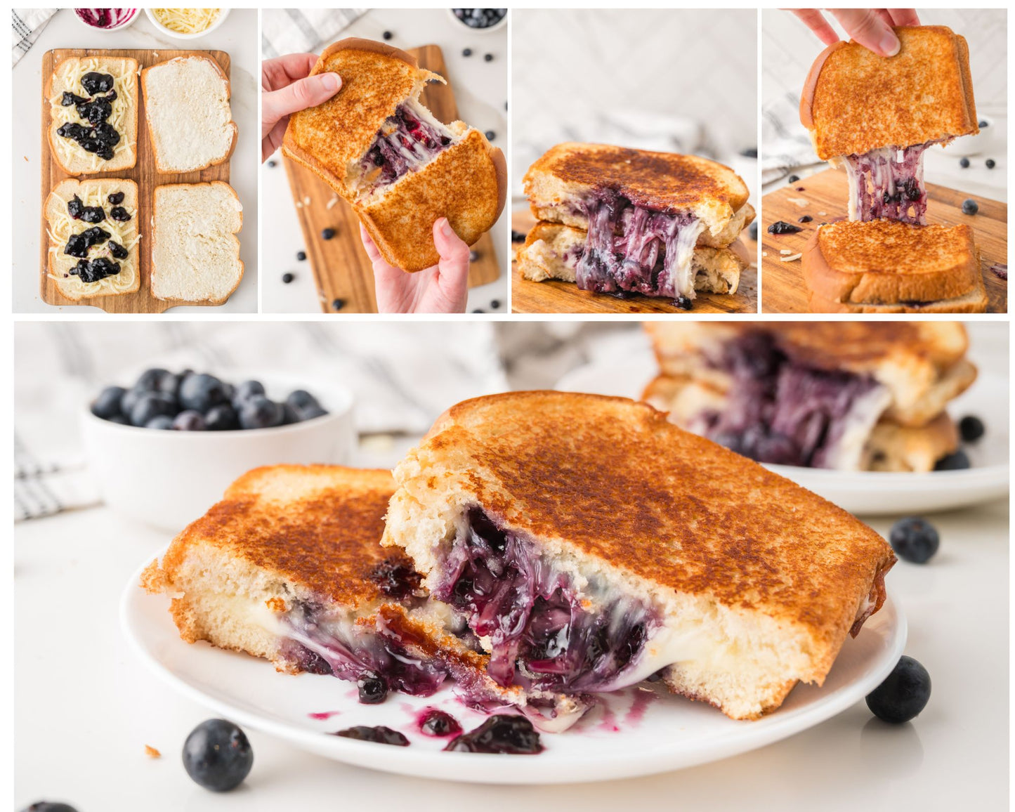 Blueberry Grilled Cheese