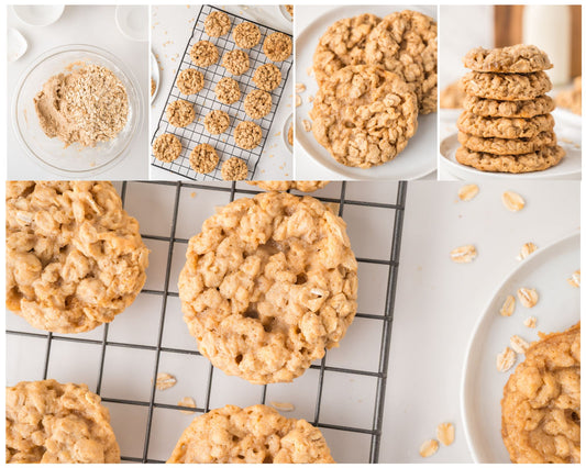 Chewy Oatmeal Cookies