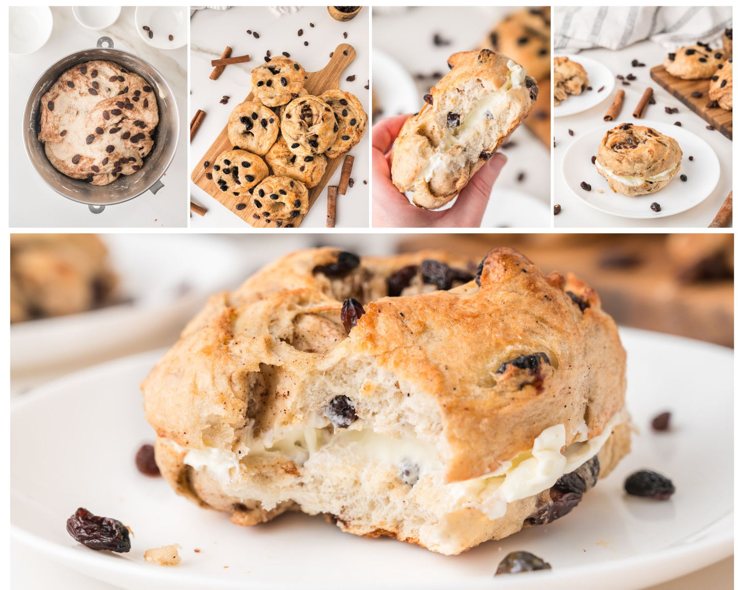 Cinnamon Raisin Bagels