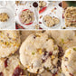 Cranberry Pistachio Shortbread Cookies