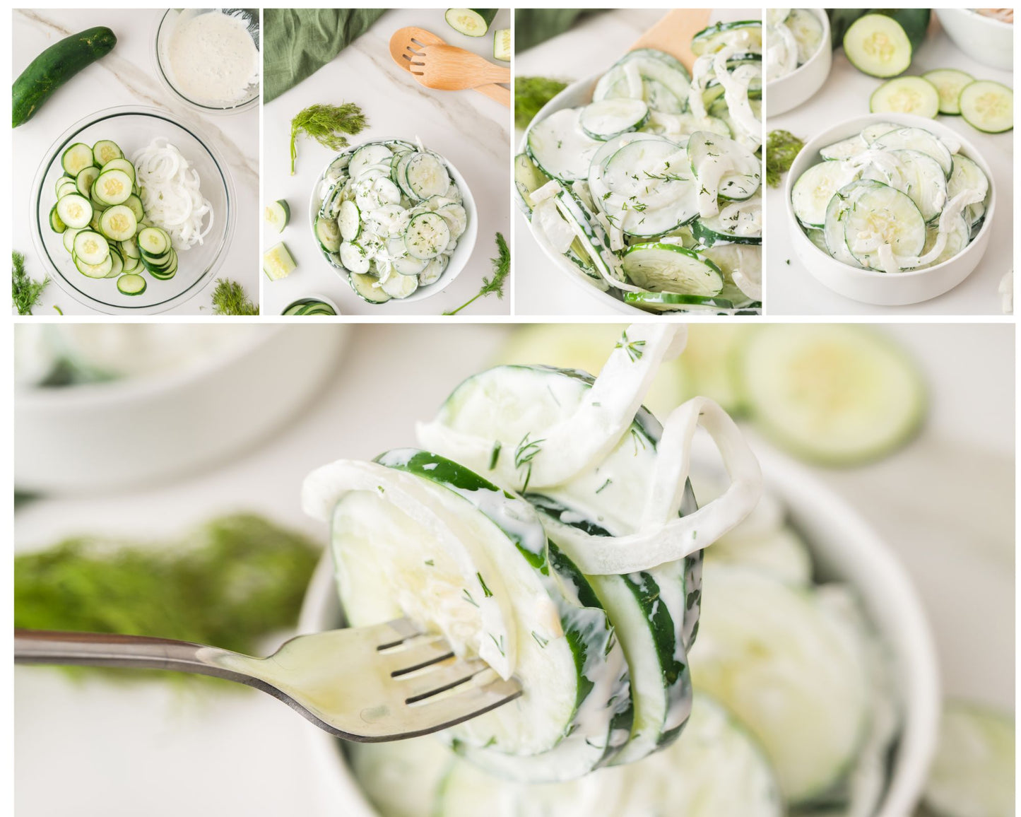 Creamy Cucumber Salad
