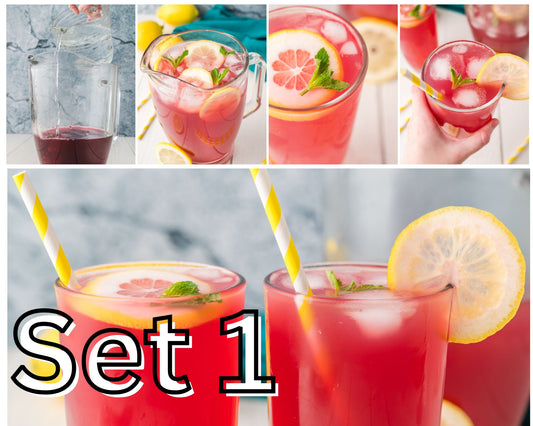 Hibiscus Lemonade  - Set 1