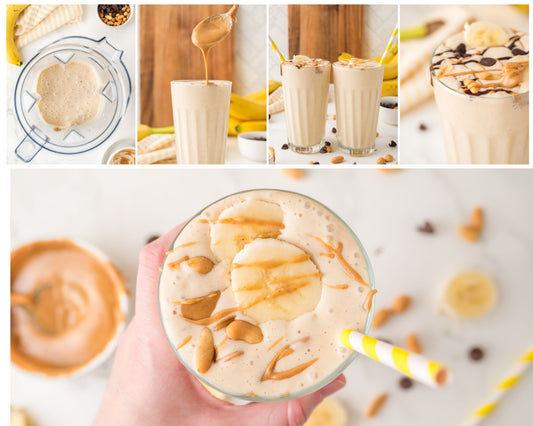 Peanut Butter Banana Milkshake