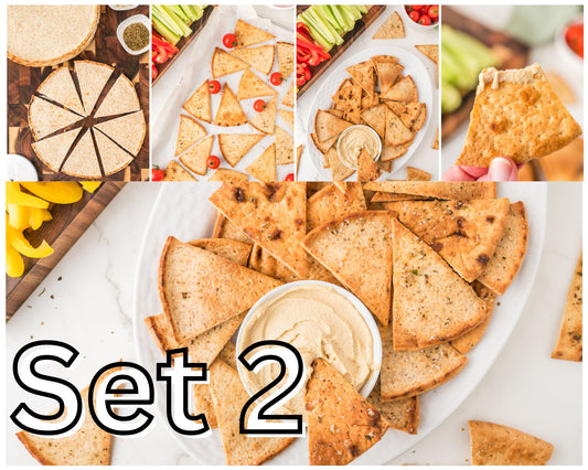 Homemade Pita Chips - Set 2