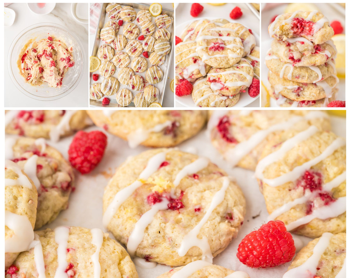 Raspberry Lemon Cookies