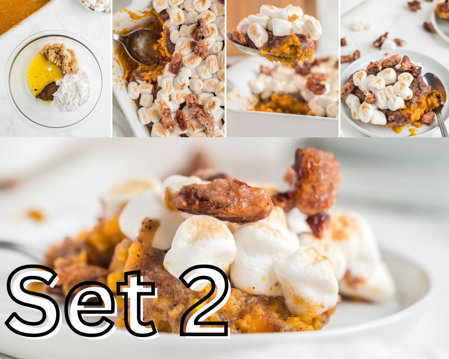 Sweet Potato Casserole - Set 2
