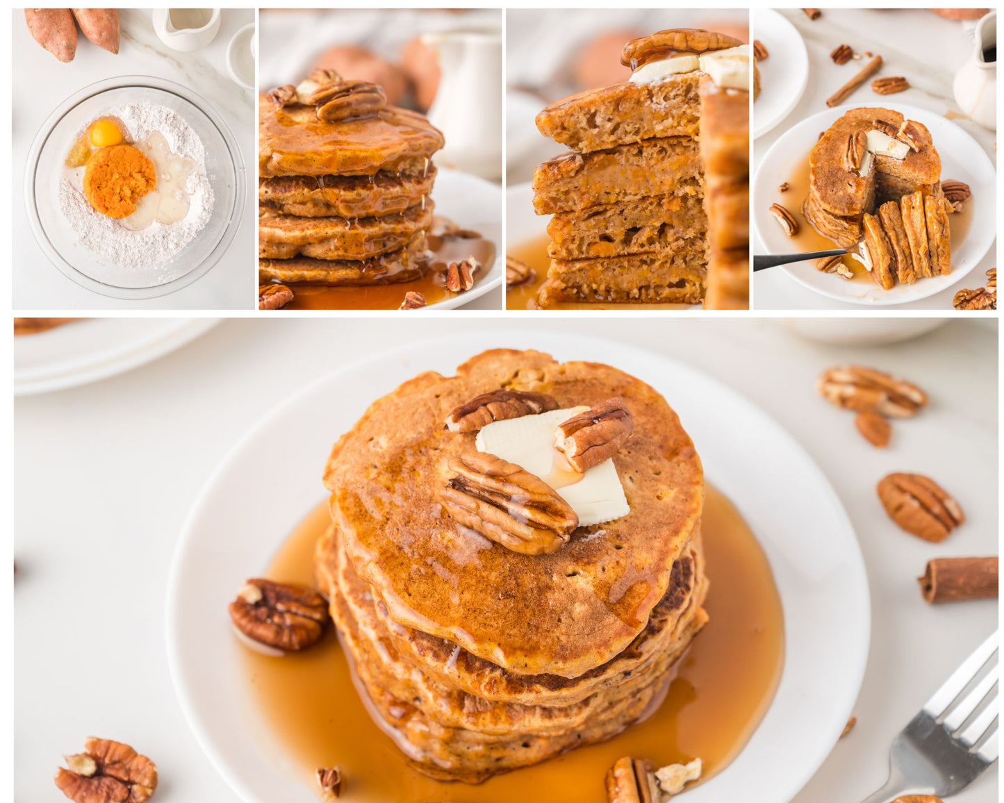 Sweet Potato Pancakes