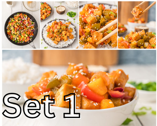 Sweet and Sour Tofu - set 1
